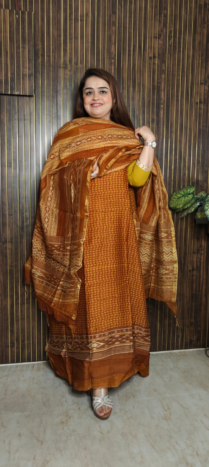 Royal Maheshwari Suits in Bold Colours