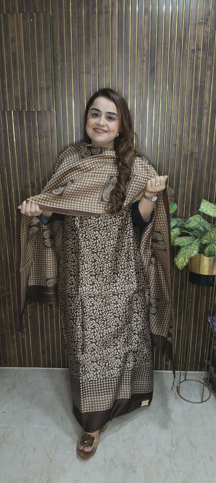 Designer Maheshwari suits