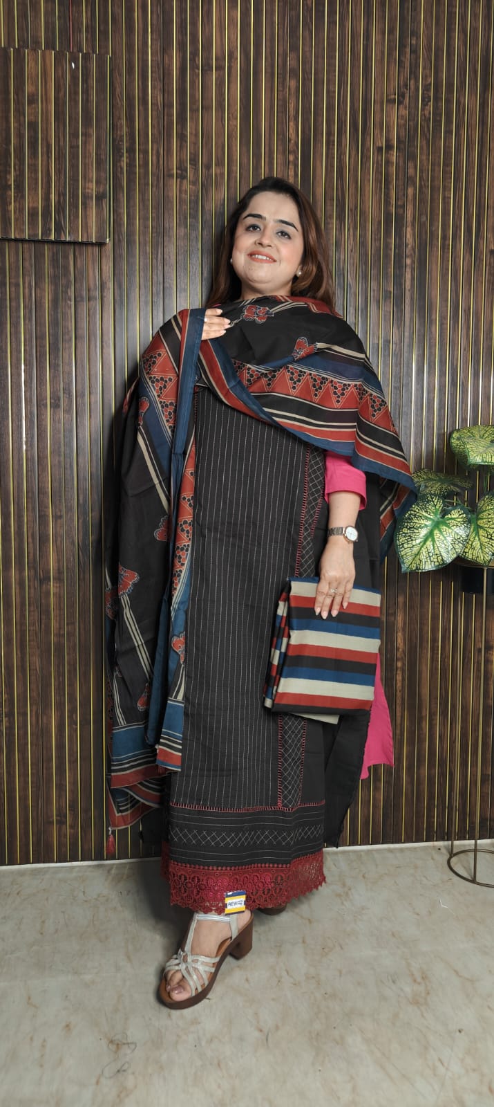 Designer Premium Cotton Suit Set | Pintuck Elegance Collection