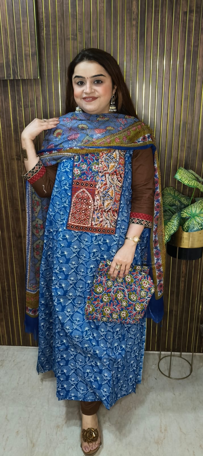 Soft Cotton Patchwork Suit Collection."