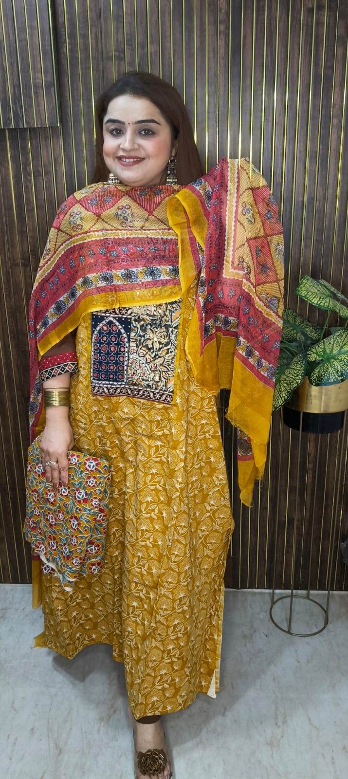 Soft Cotton Patchwork Suit Collection."