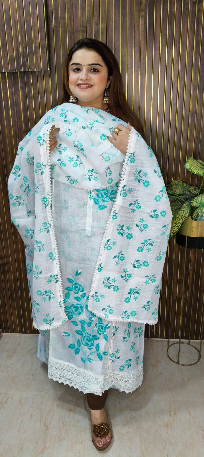 "Kota Linen Neck Embroidery Collection." Let me know if that hits the mark!