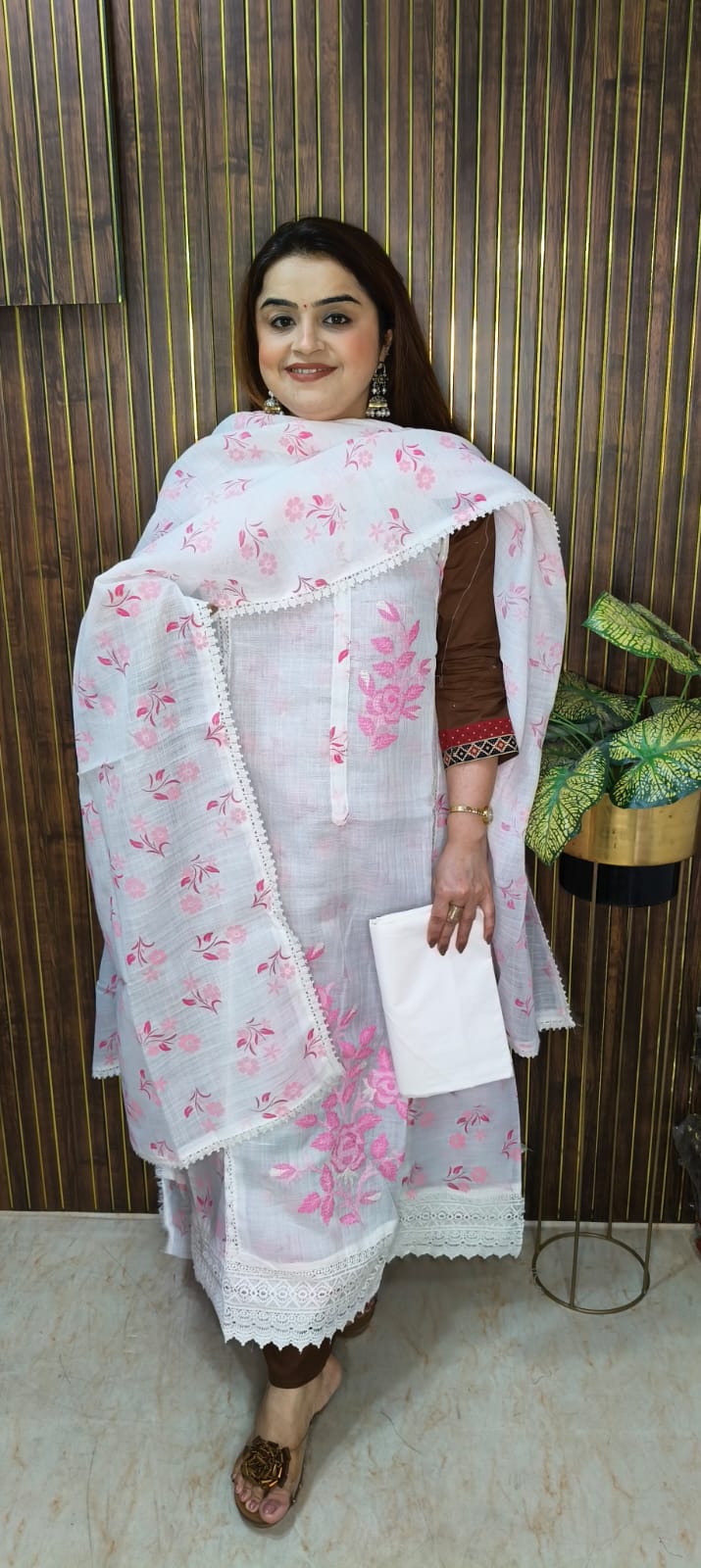 "Kota Linen Neck Embroidery Collection." Let me know if that hits the mark!