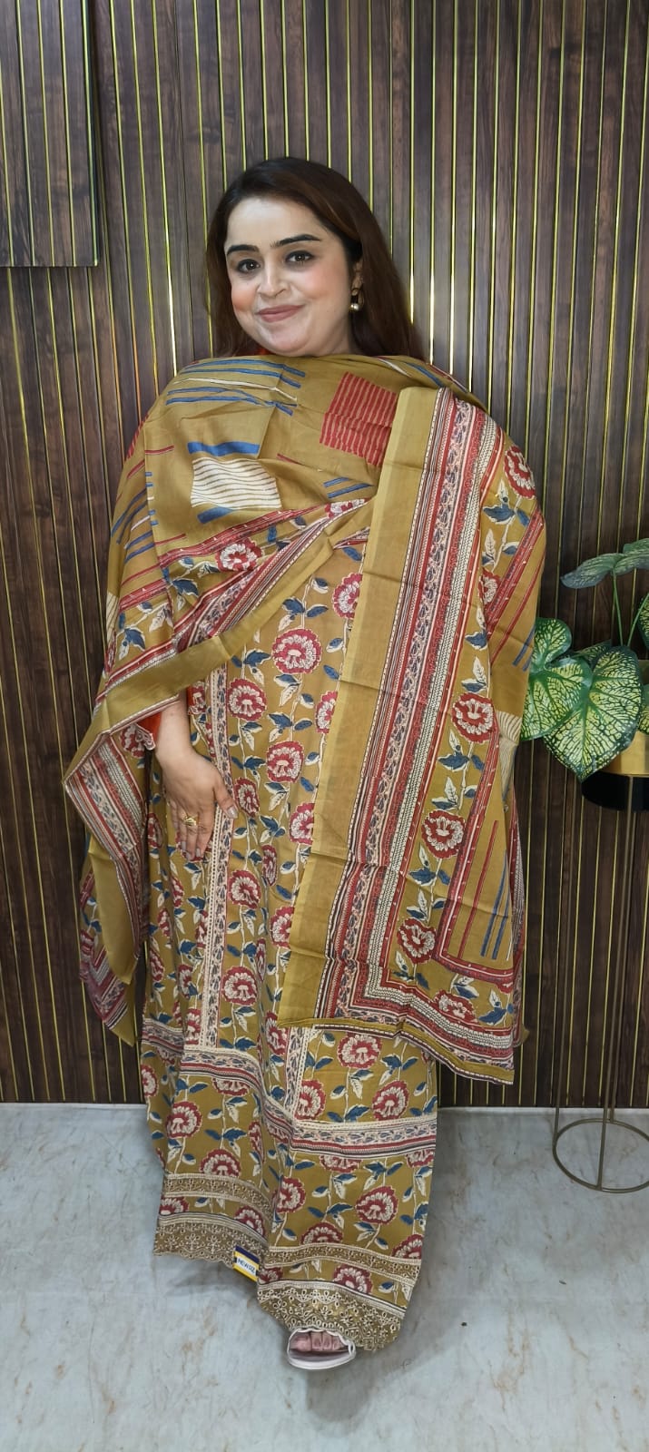 Beautiful kalamkari Suit