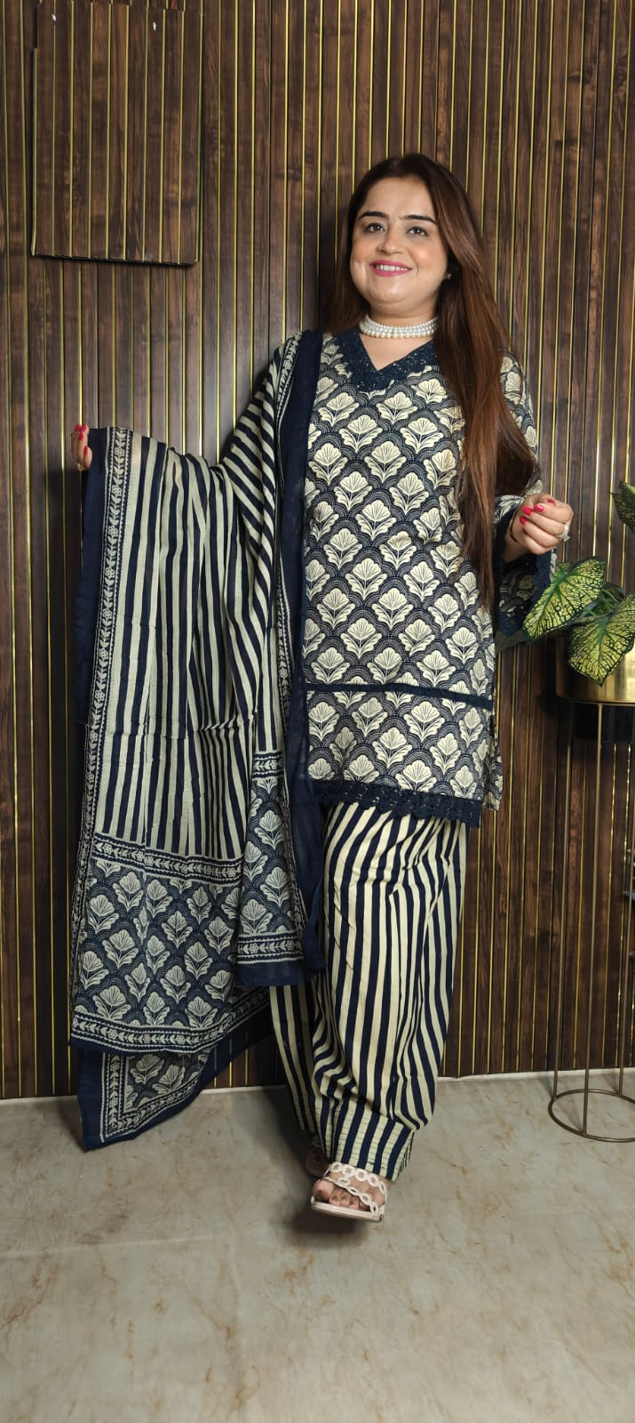 Fresh Vibes Floral Salwar Set with Dupatta 🌸