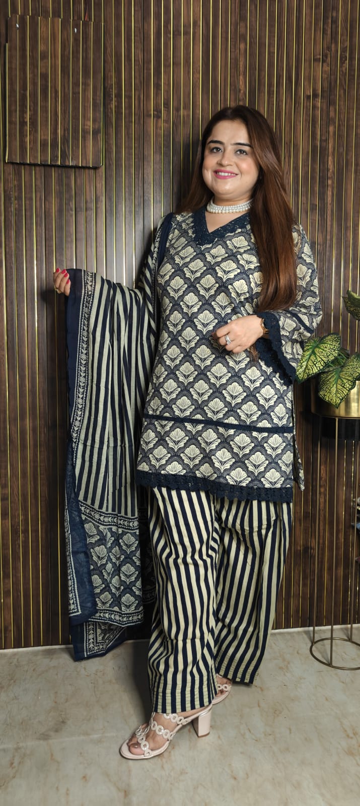 Fresh Vibes Floral Salwar Set with Dupatta 🌸