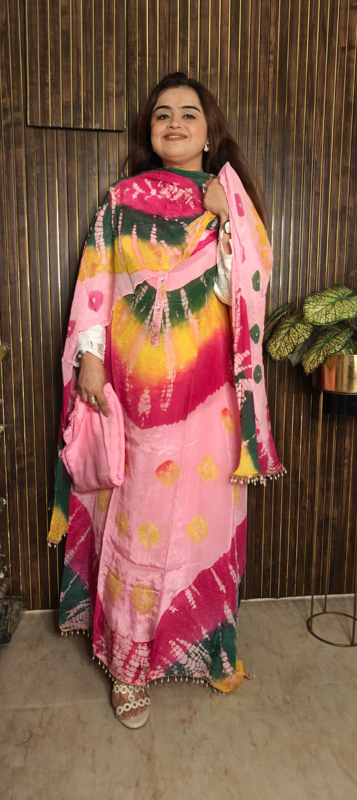 Festive Pure Muslin Suits – Rakhi & Teej Special | Tie-Dye & Shibori Collection