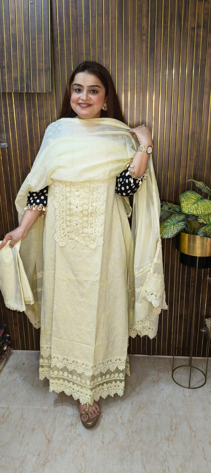 Elegant Lace Cotton Suit Collection ✨✨ Soft & breathable cotton