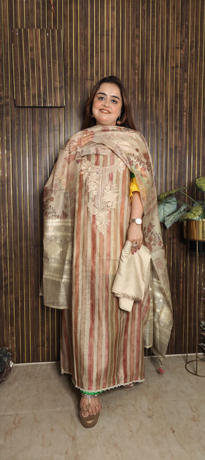 Timeless Chanderi Elegance ✨