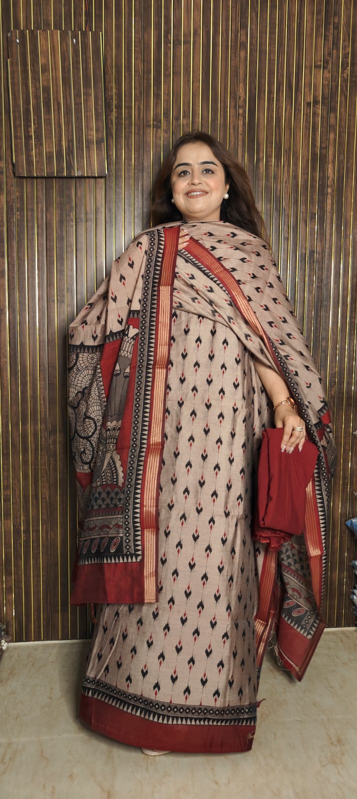 Royal Ikkat Maheshwari