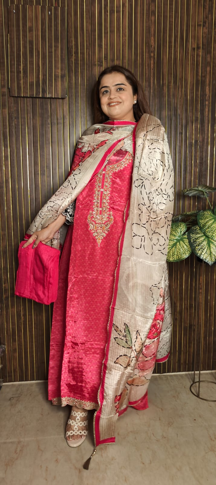 Pink Muse — Muslin Crepe Elegance