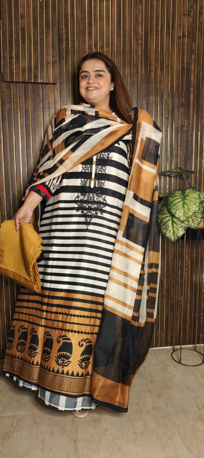 Chanderi Charisma — Designer Elegance