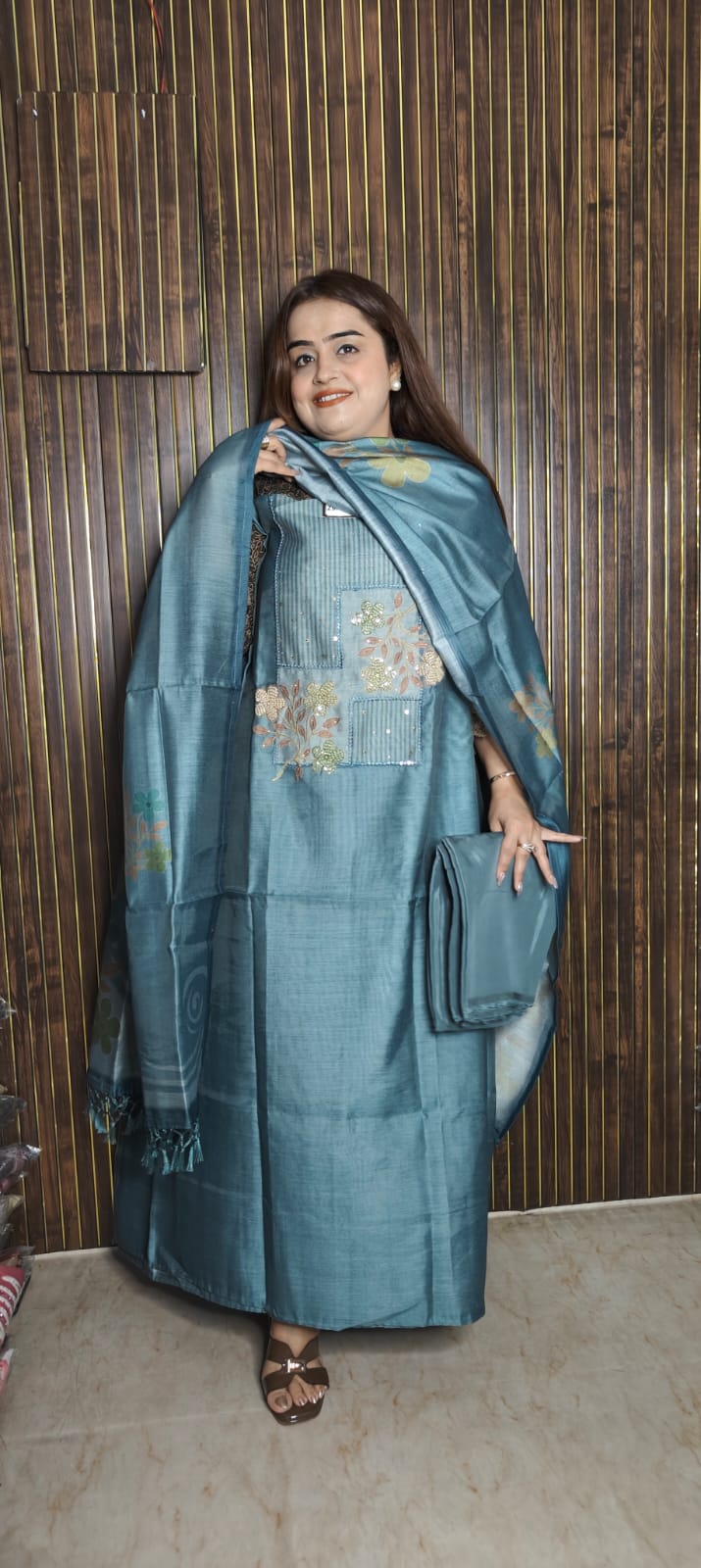 Royal Chanderi | Subtle Festive Elegance