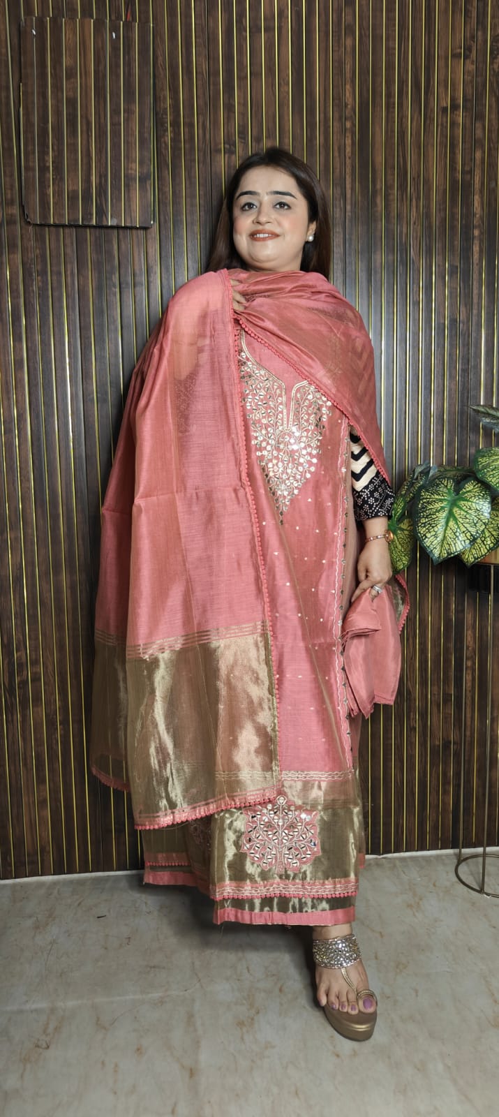 Chanderi Royalty, Subtle Sparkle! 👑