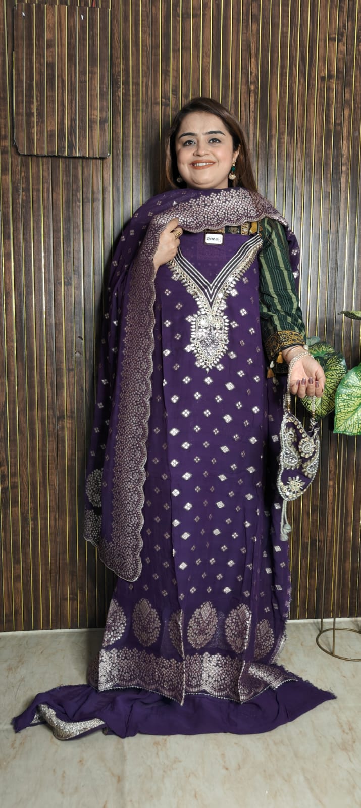 Banarasi Georgette Glam – Festive Special ✨